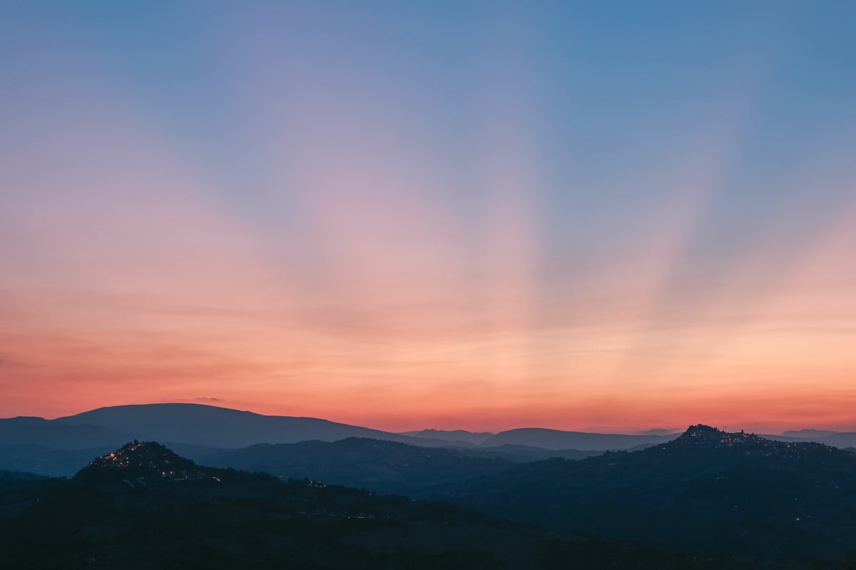 Italian sunset | Le Marche | Italy by Marika Huisman