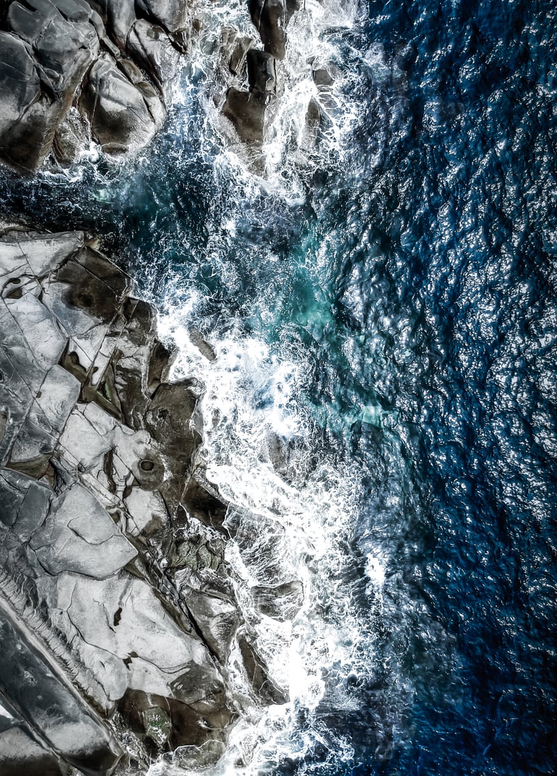 Skagerrak Coastline Aerial Photography by Nicklas Gustafsson