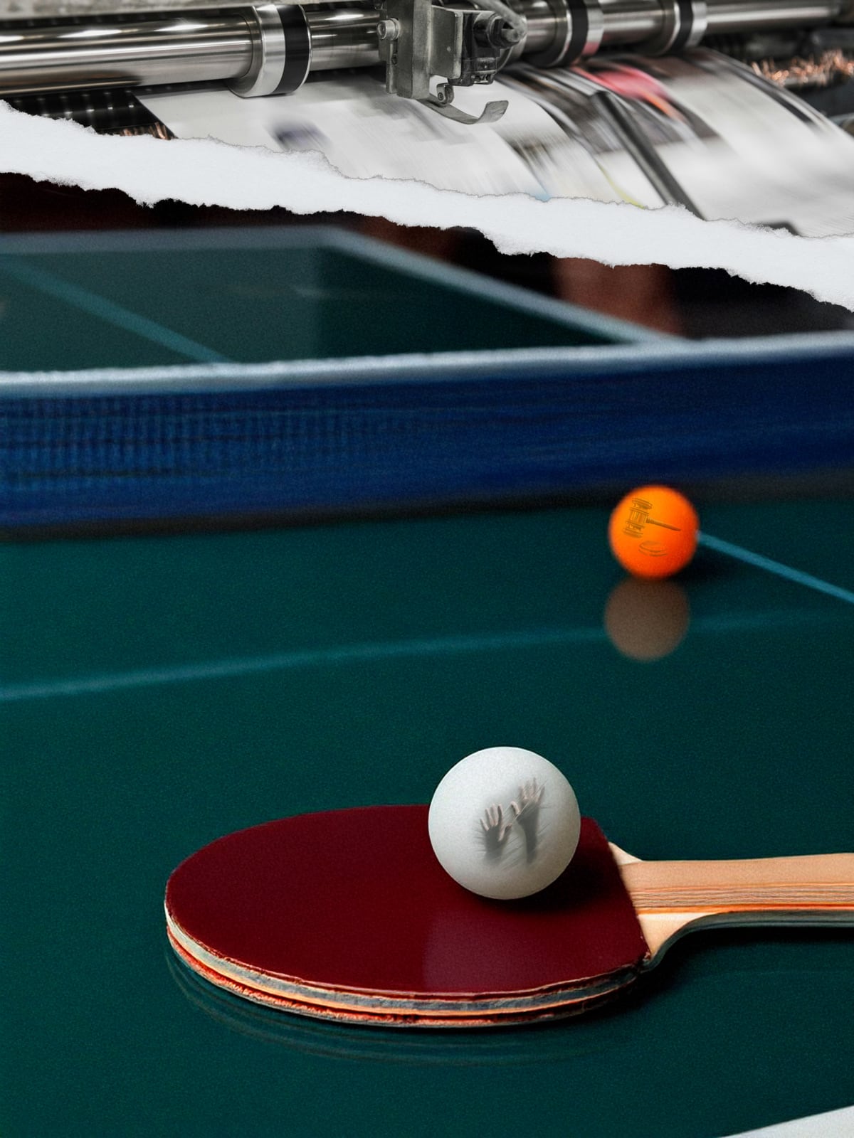 The Serve And Spin by Selin Kayipoglu