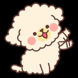 Cute Dog Happily Waving His Paw  by kyokyyosei thumbnail