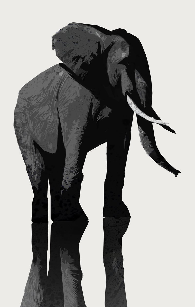 Elephant by Animal Prints