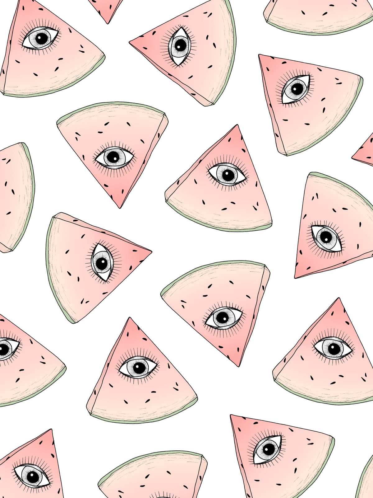 Curious Watermelon by Barlena
