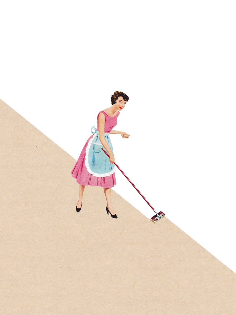 Clean Up by LennyCollageArt