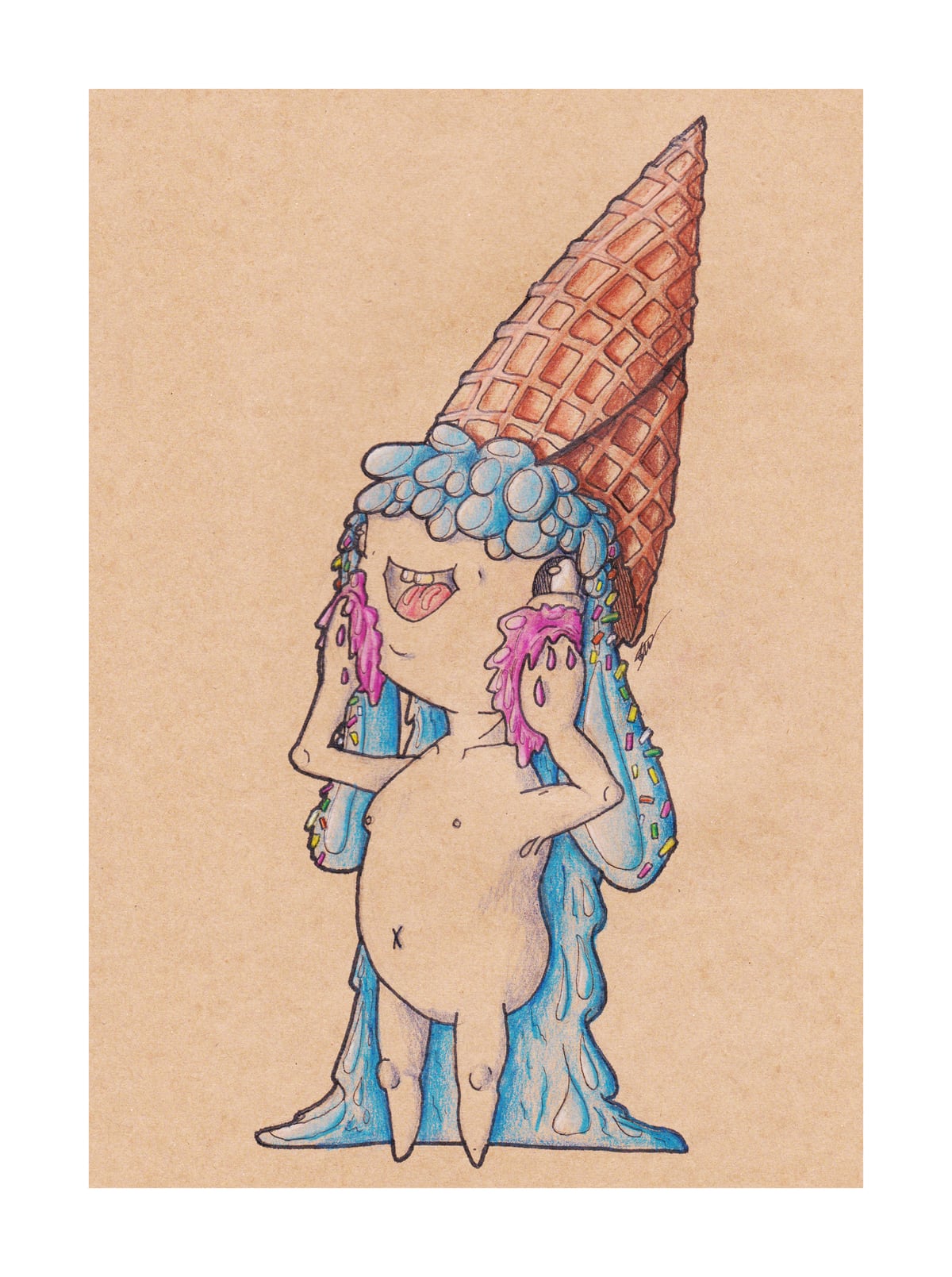Ice Cream Gluttony by Featherwind