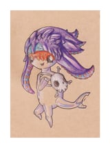 Octopus School Girl by Featherwind thumbnail