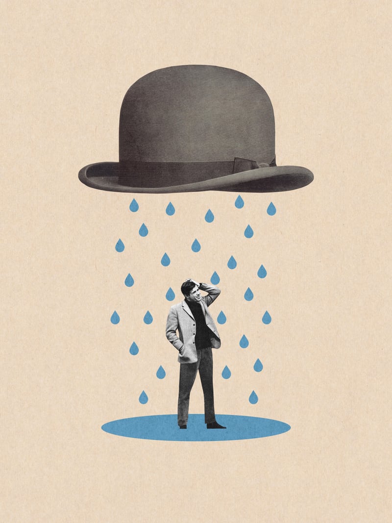 Rainy by LennyCollageArt