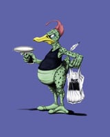 Space Duck Colour by Rob Snow thumbnail