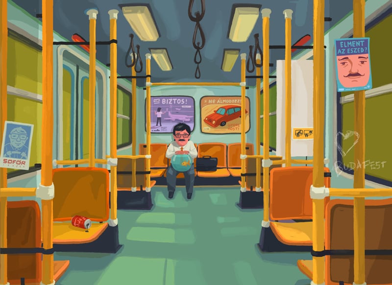 The last metro by Zsolt Vidak