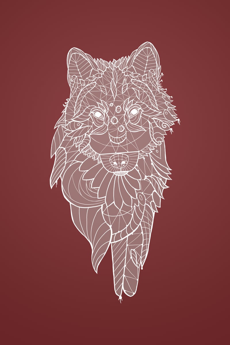 Lace Wolf by Icewreath