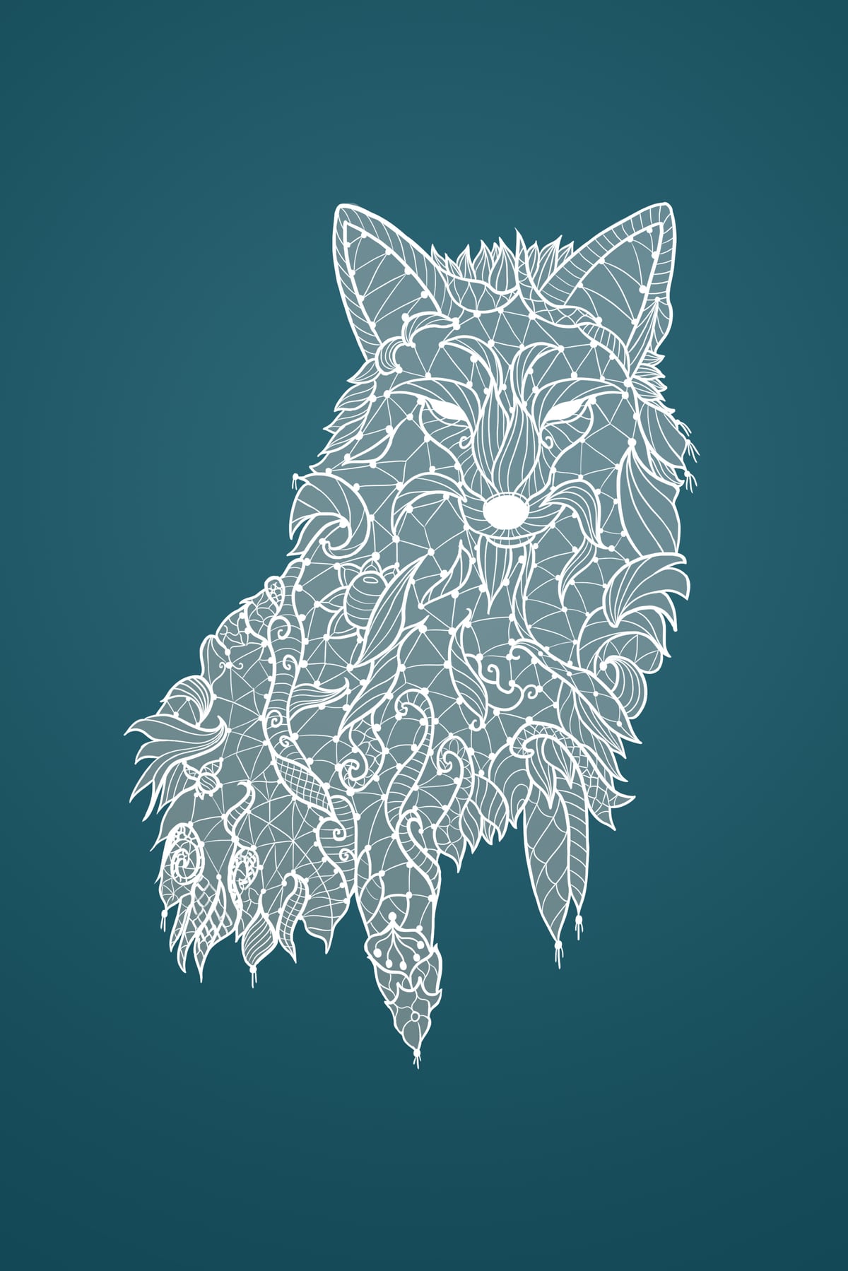 Lace Fox by Icewreath
