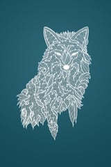 Lace Fox by Icewreath thumbnail