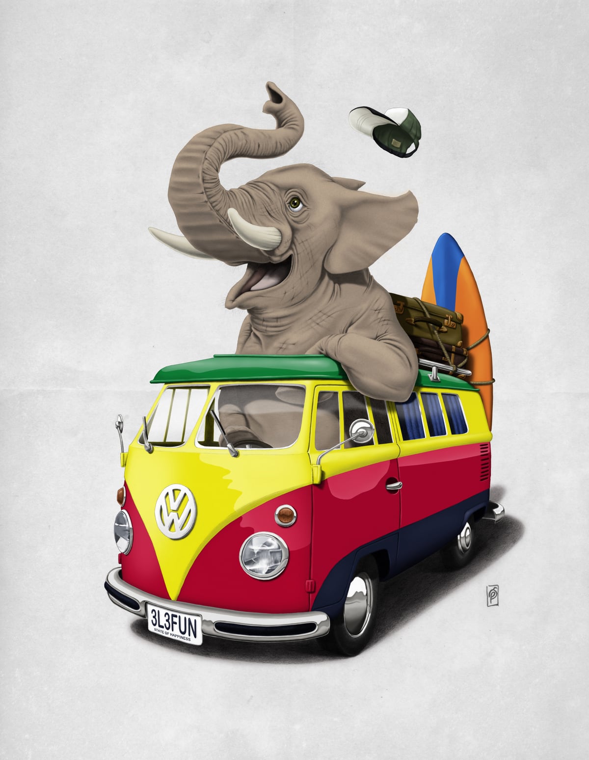 Pack The Trunk Wordless by Rob Snow