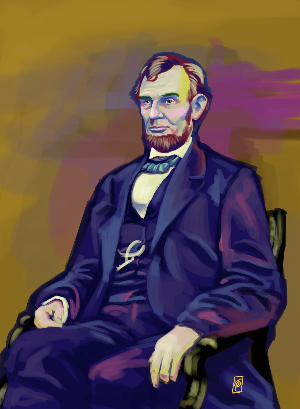 Abe by Rob Snow