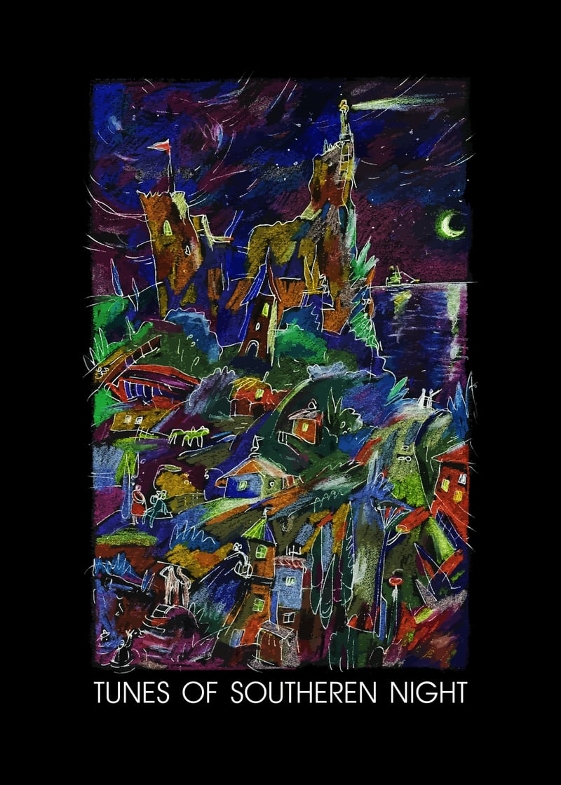 Tunes Of Southern Night by BlackLineWhite