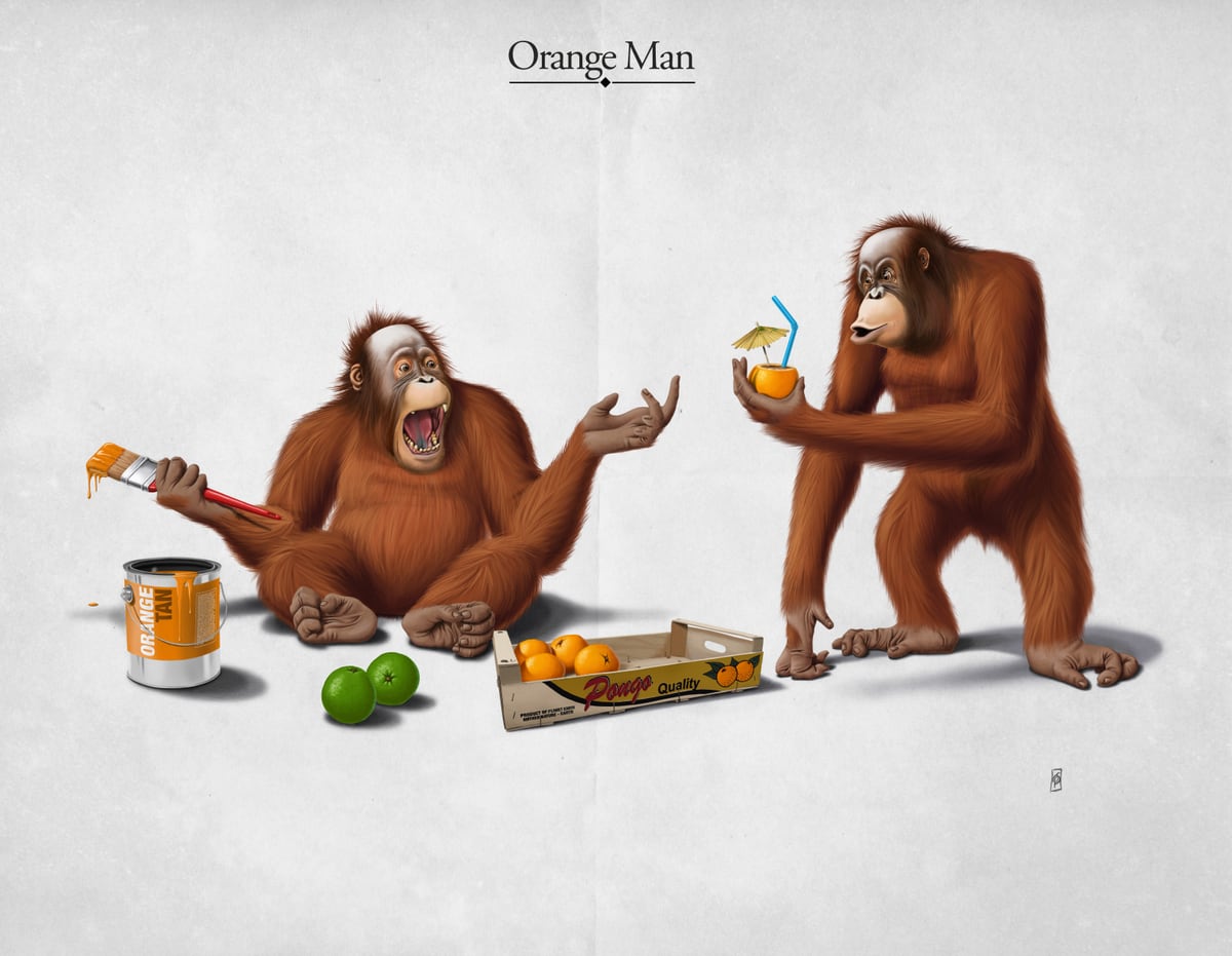 Orange Man by Rob Snow