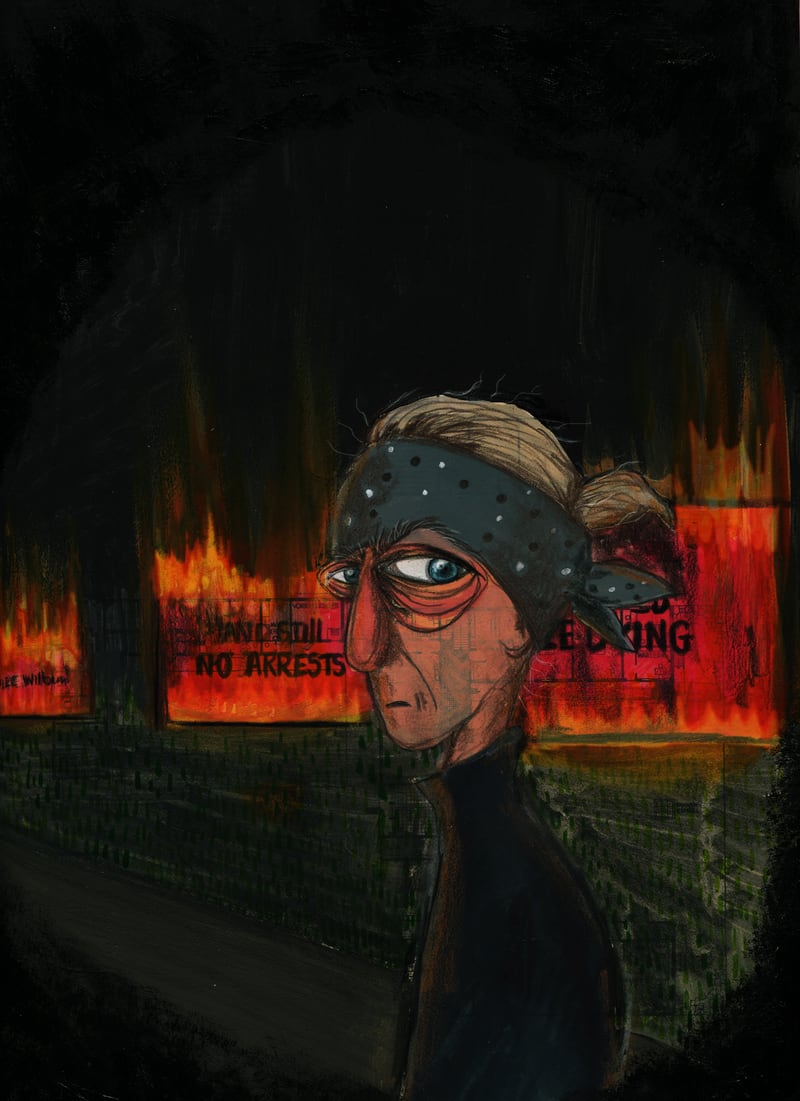 Three Bilboards Outside Ebbing Missouri by Ann Kiernan