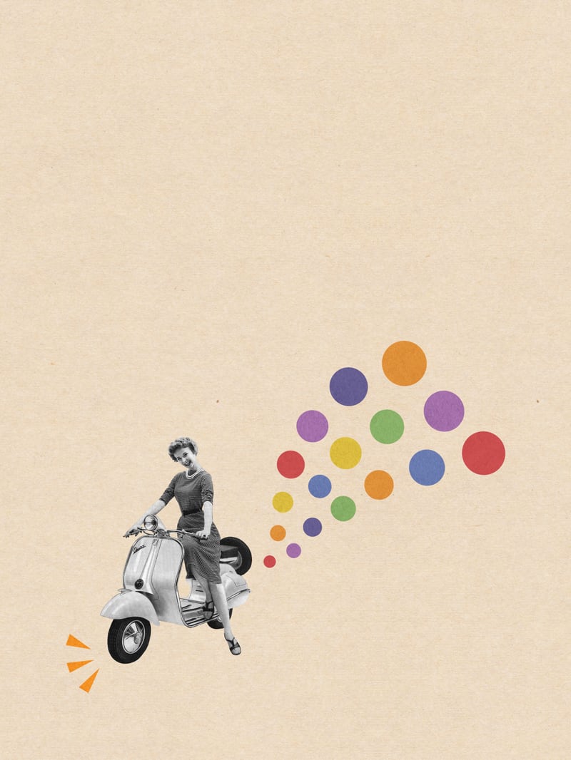 1956 by LennyCollageArt