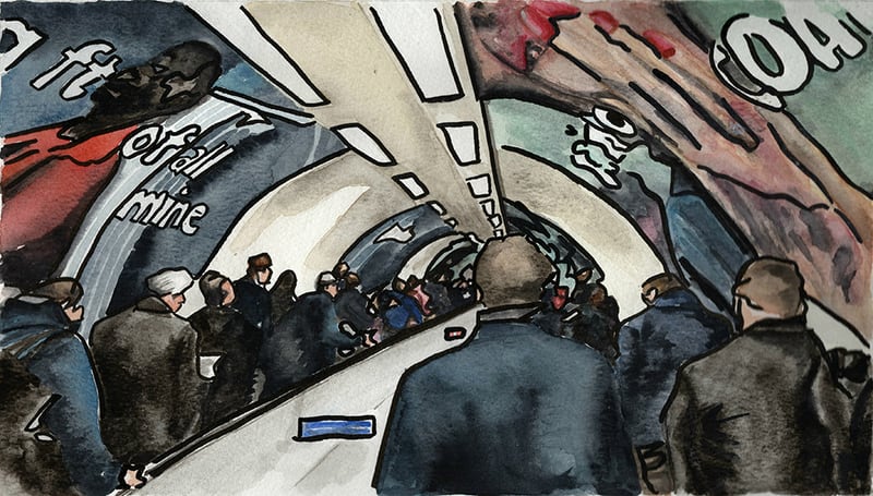 Waterloo & City by Georgina Talfana