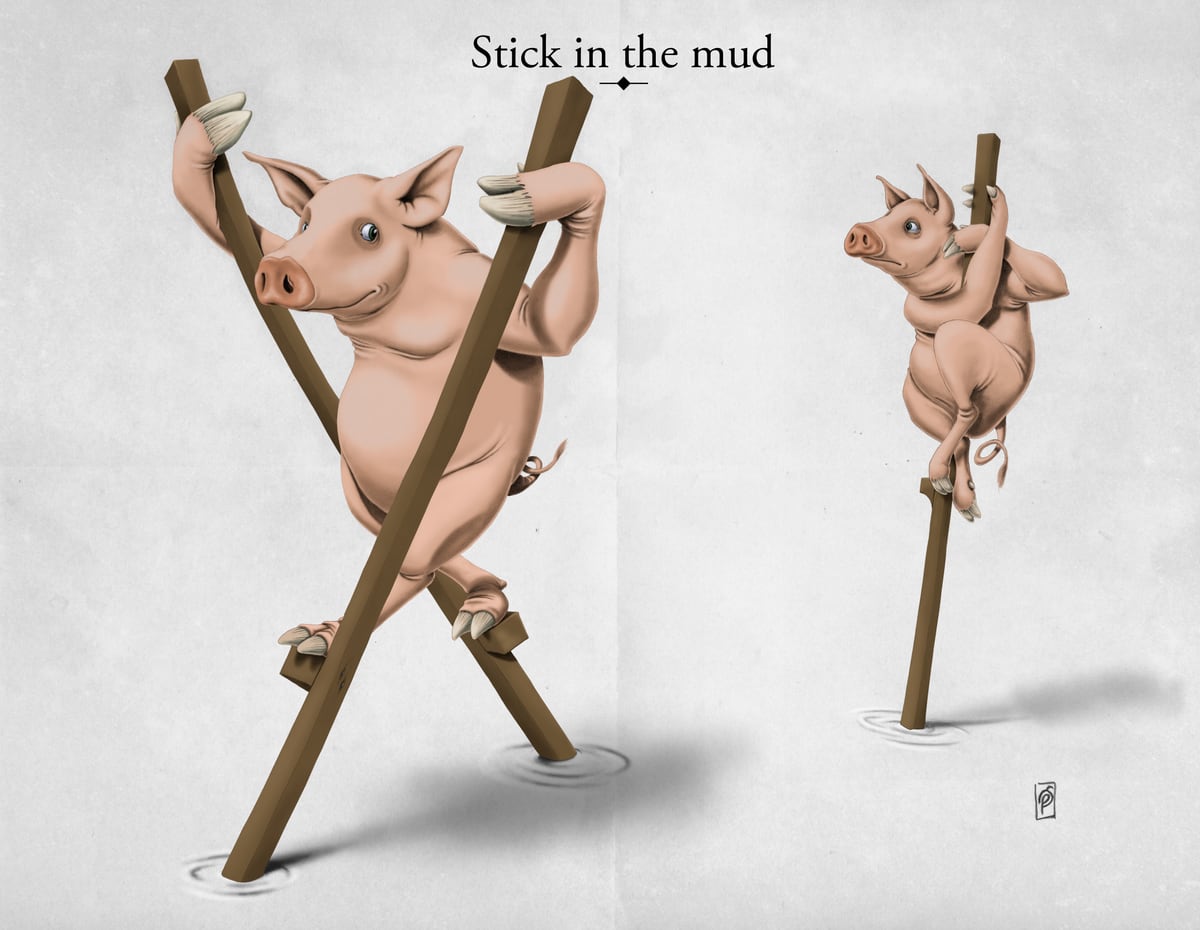 Stick In The Mud by Rob Snow