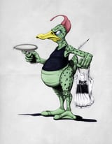 Space Duck (Wordless) by Rob Snow thumbnail