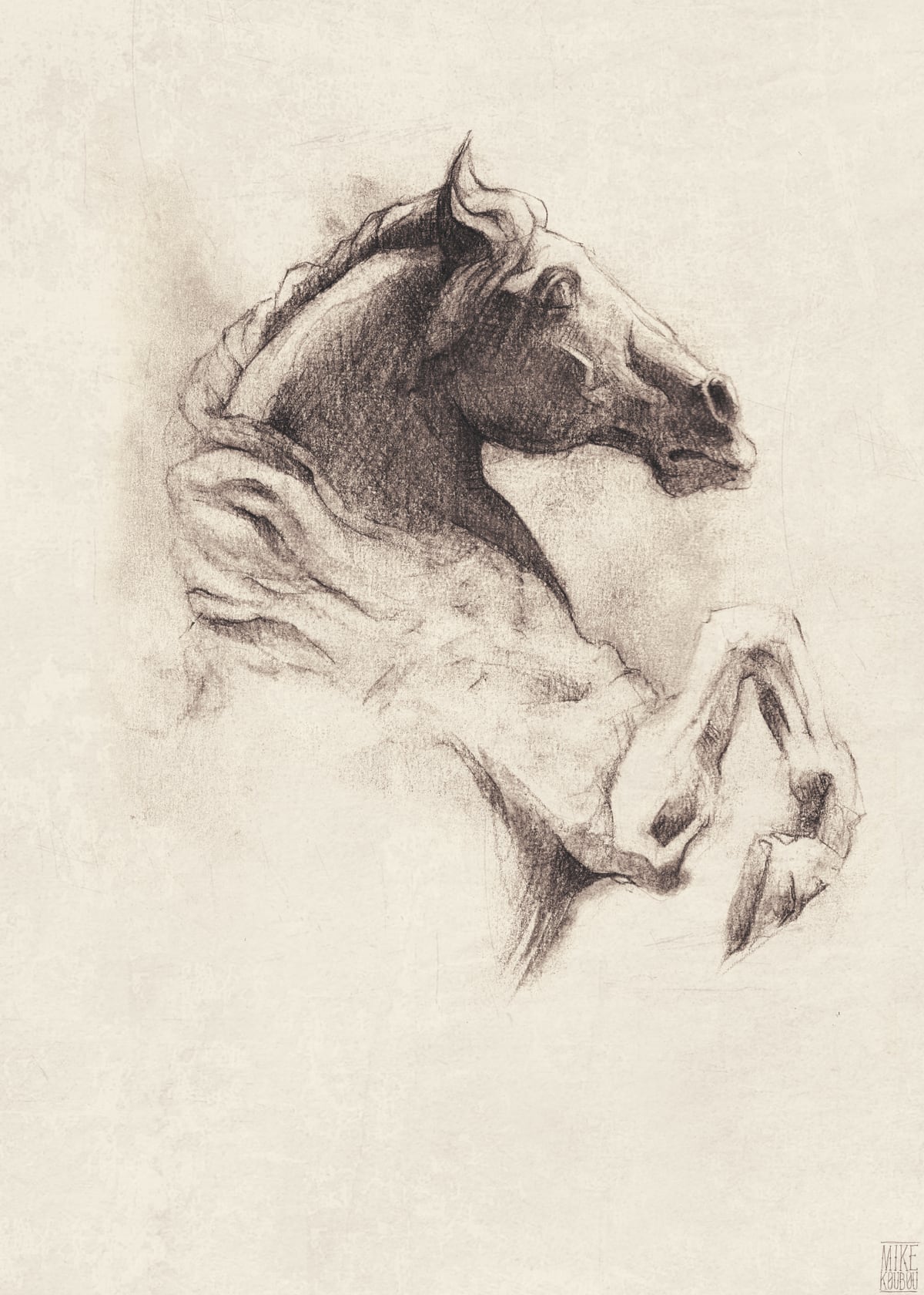 Horse by Mike Koubou