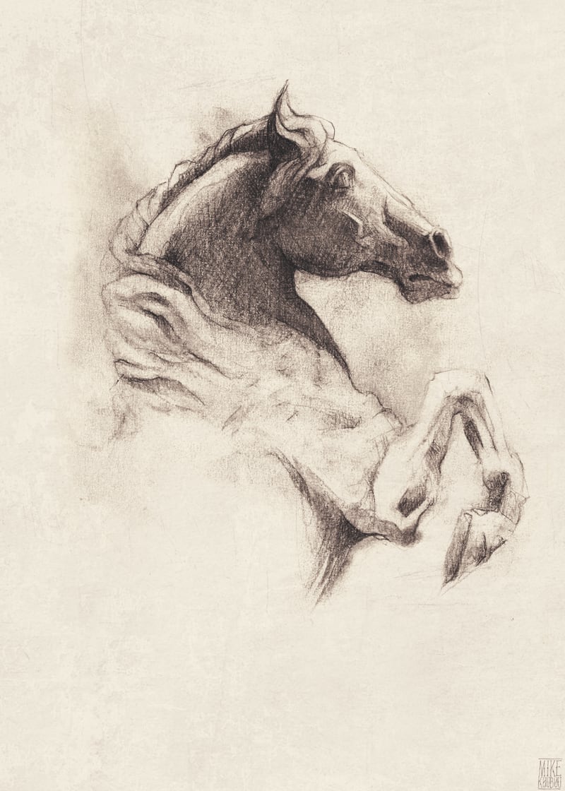 Horse by Mike Koubou