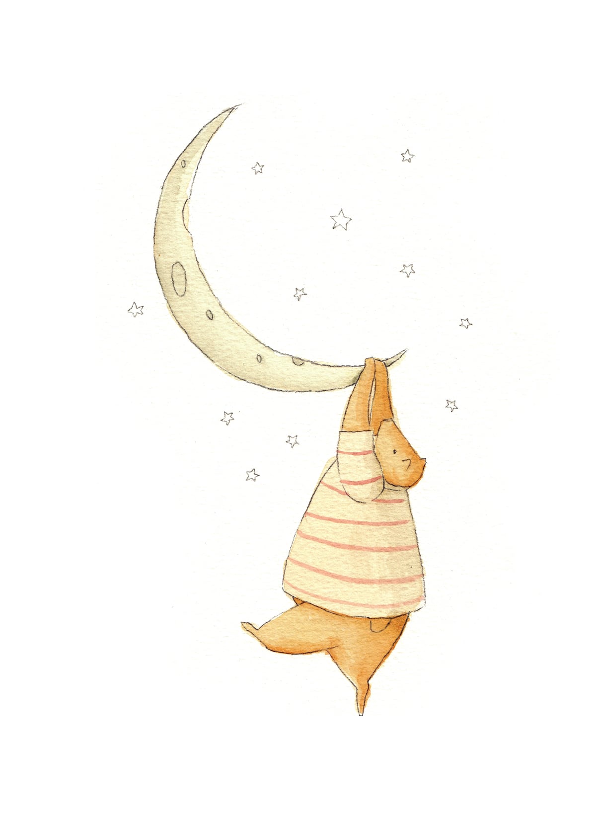 Stuck on the moon by Mike Koubou