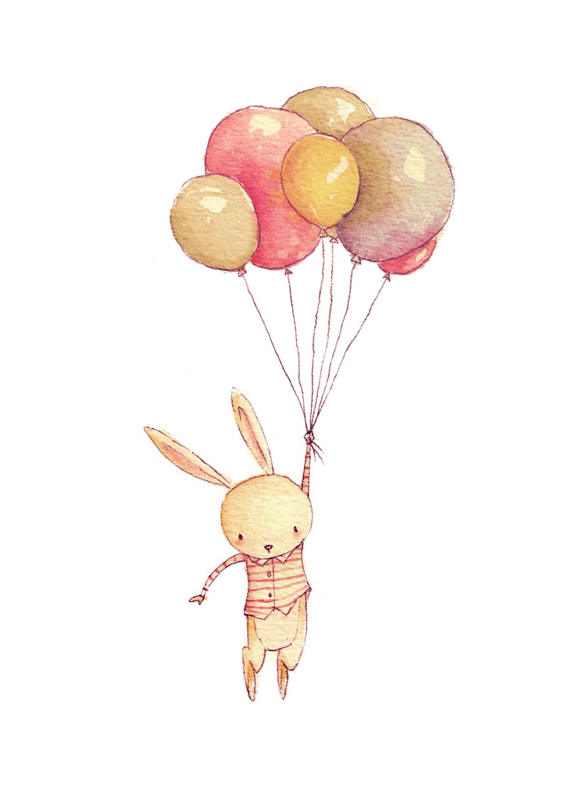 Flying Bunny by Mike Koubou