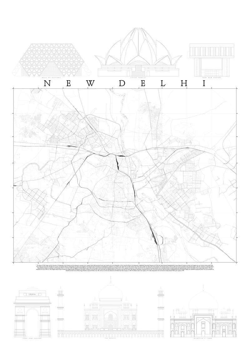 New Delhi by OMMA