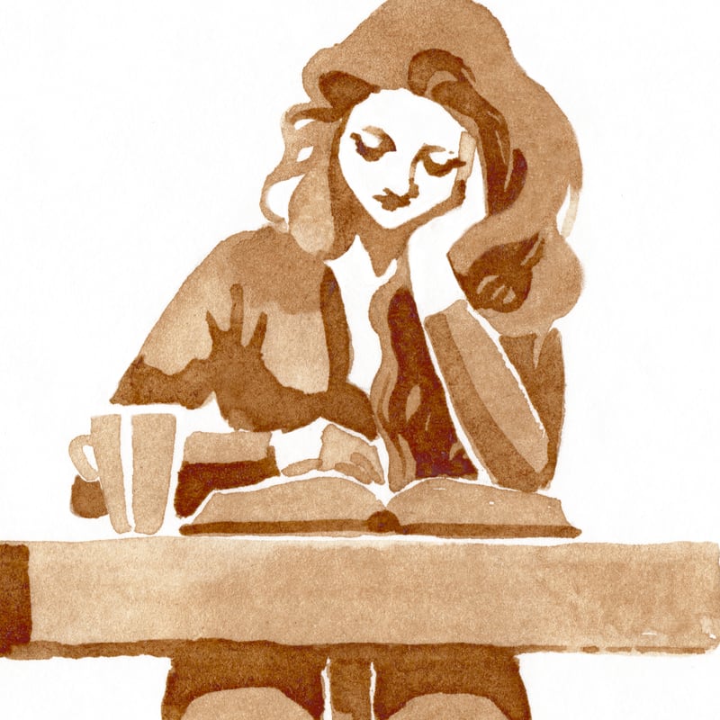 Reader by Marina De Santis