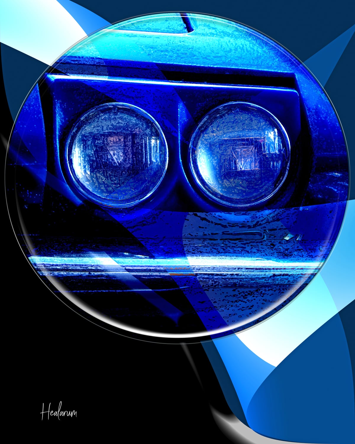 Emoji & Cars blue by Healarum