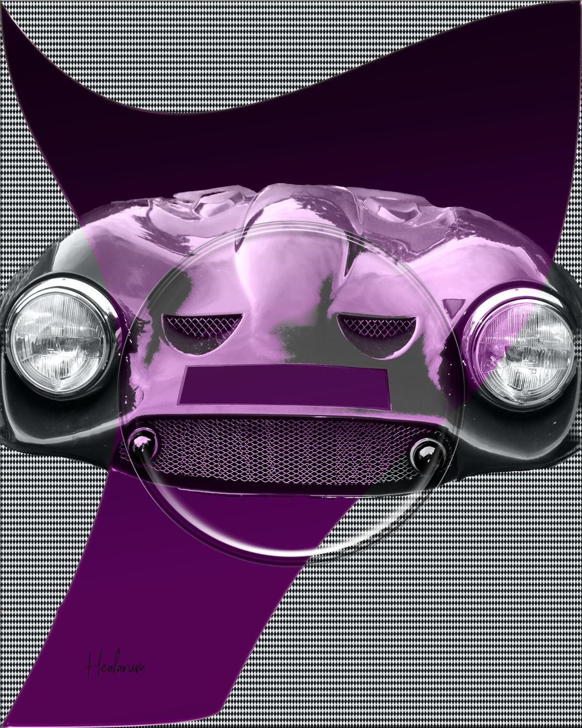 Emoji & Cars purple by Healarum