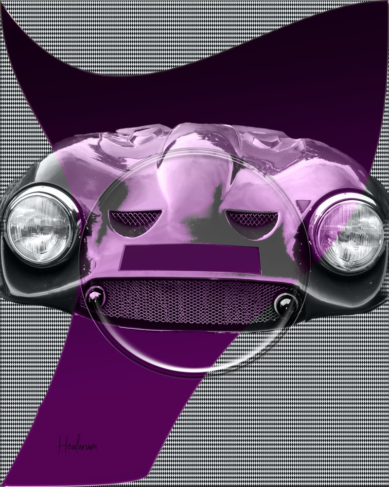 Emoji & Cars purple by Healarum
