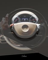 Emoji & Cars beige by Healarum thumbnail