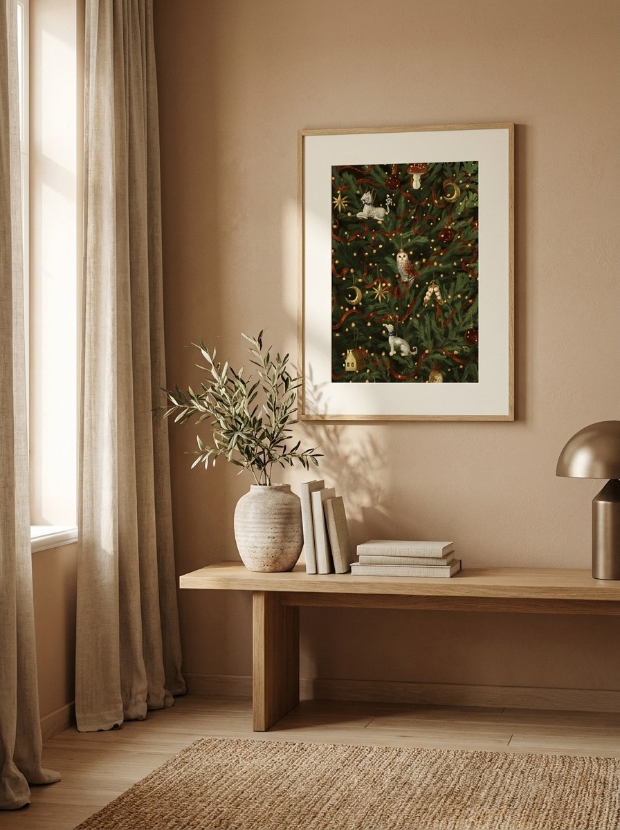 NKTN's work in a styled room