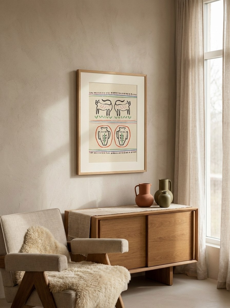 Raipa Studio's work in a styled room