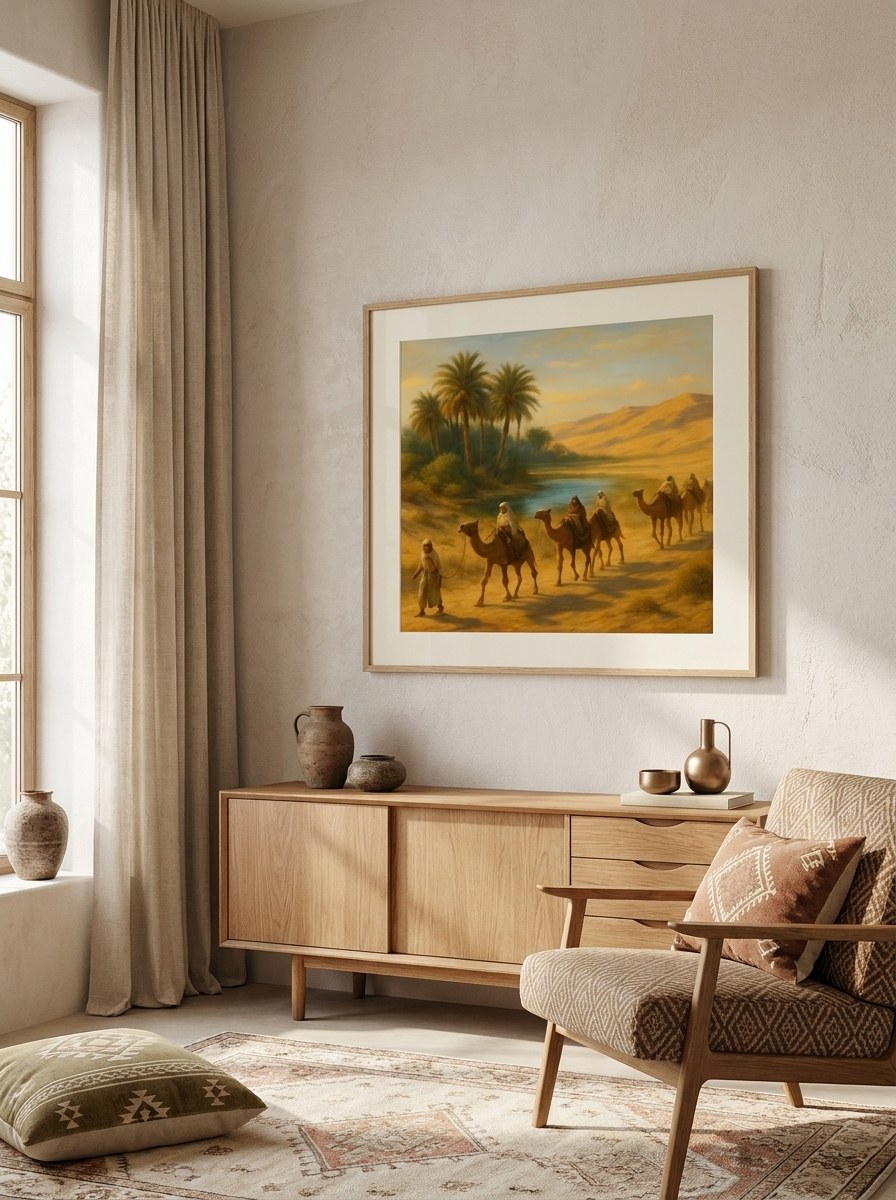 SaharAmira's work in a styled room