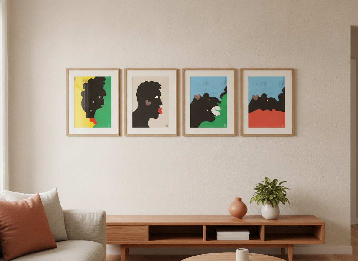 Afrodite Unveiled — gallery wall