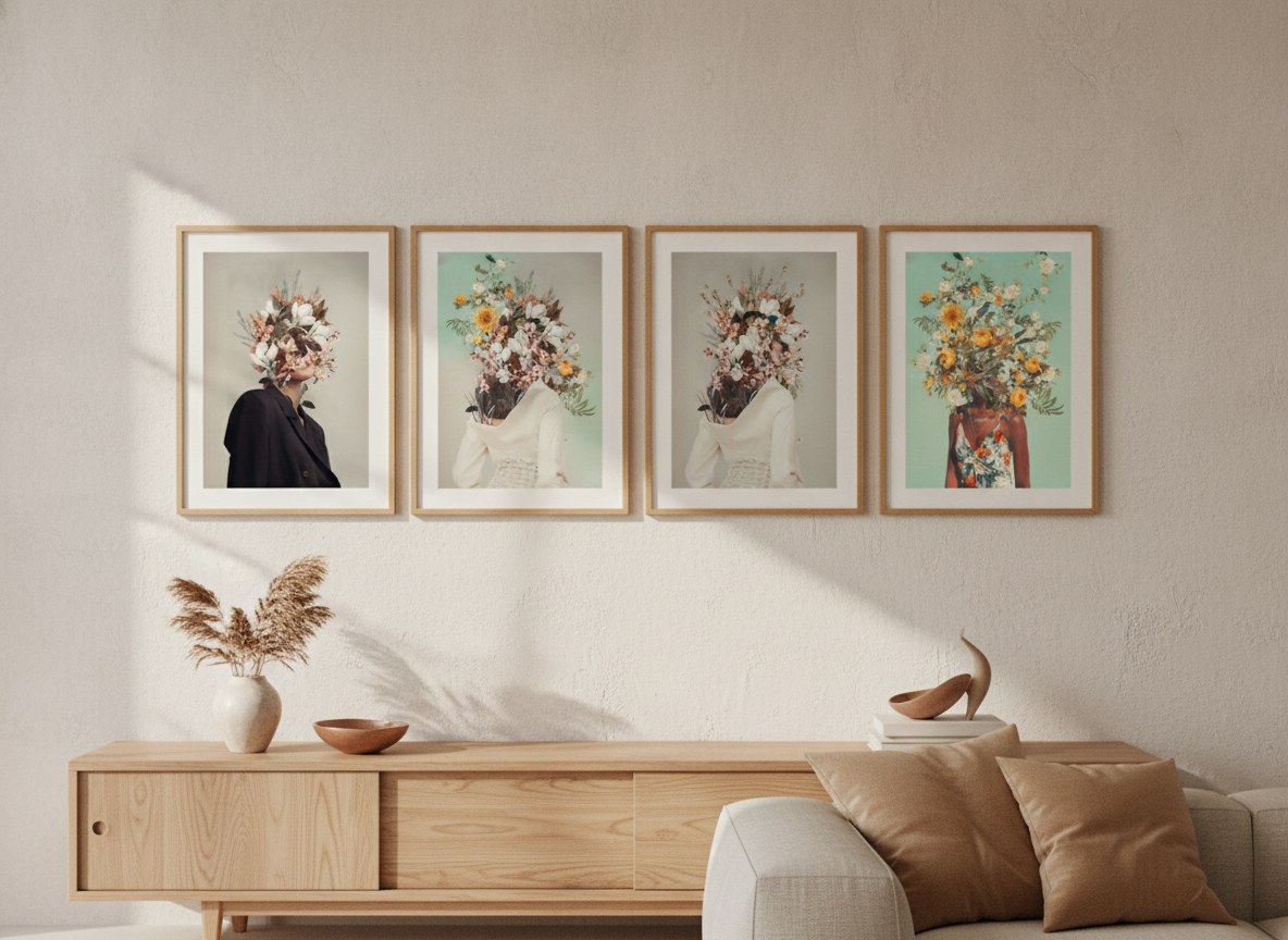 Autumnal Echoes — gallery wall