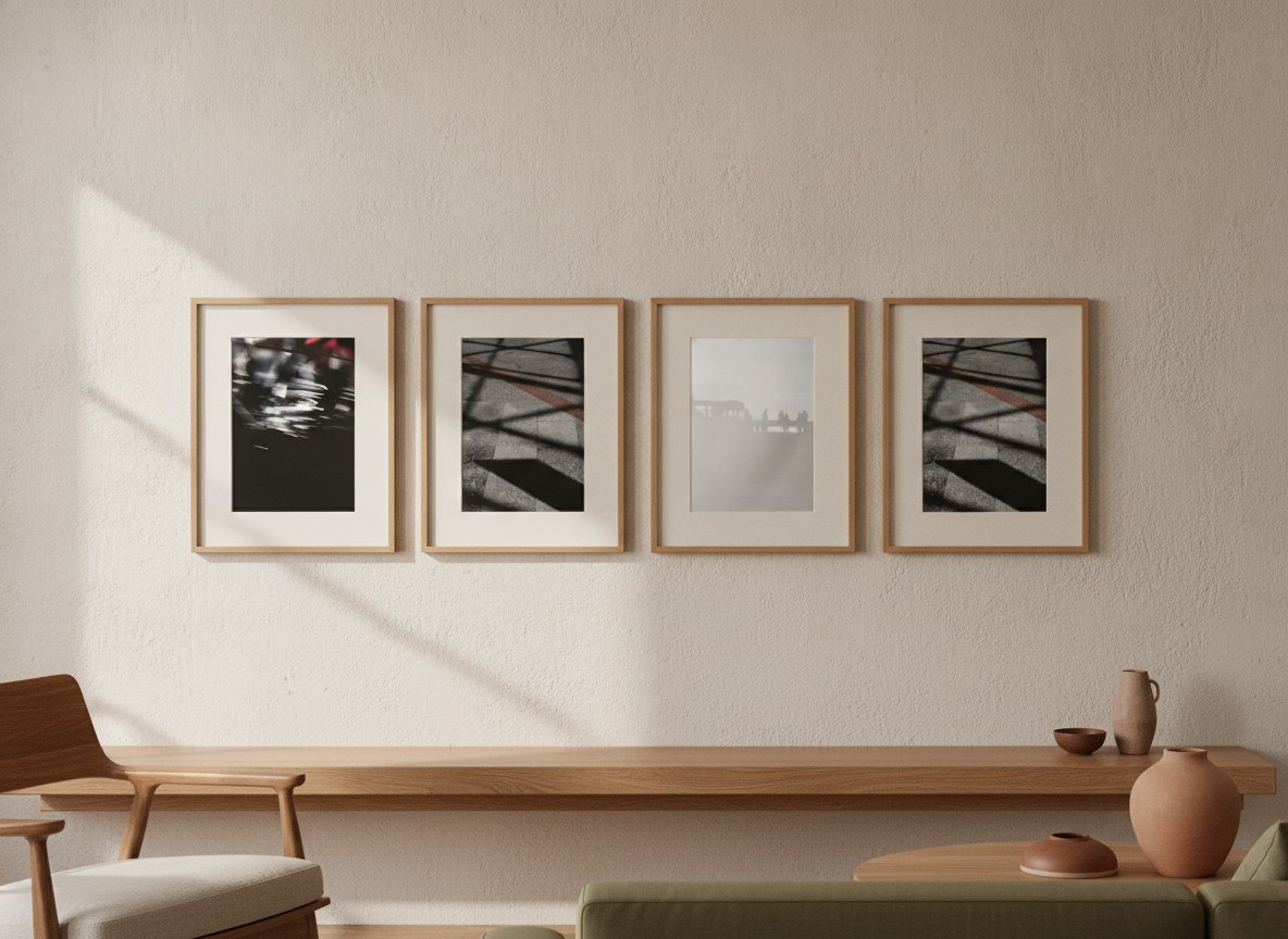 City's Pulse — gallery wall
