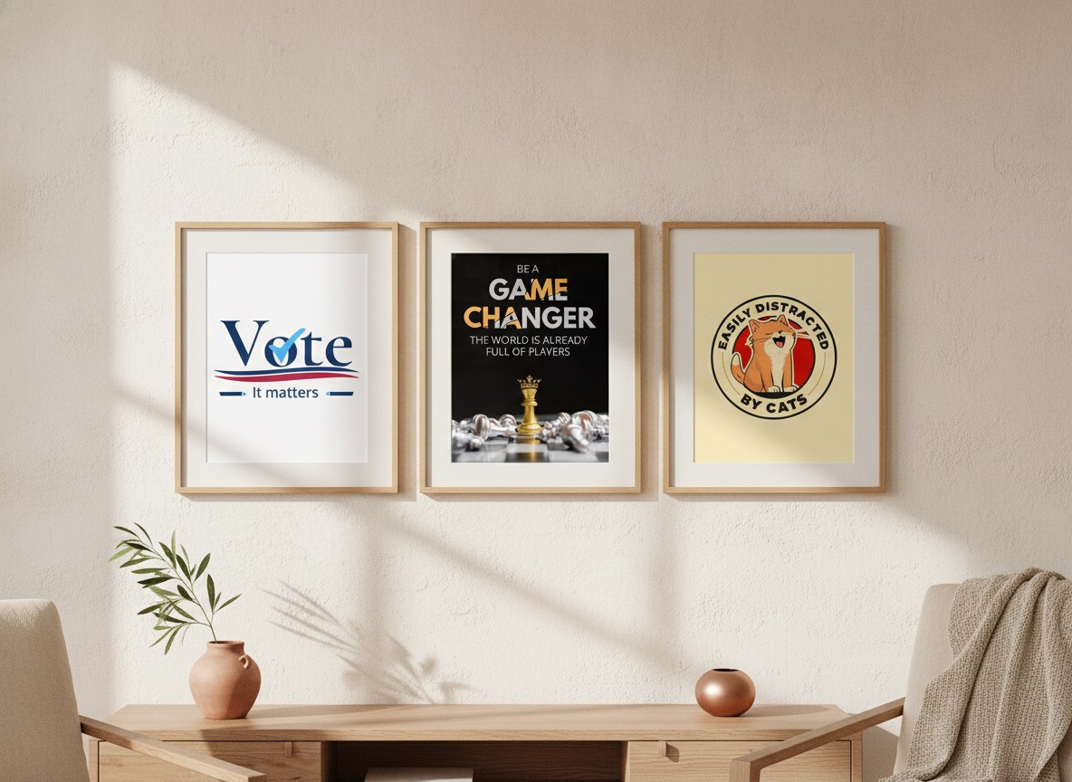 Empower The Vote — gallery wall