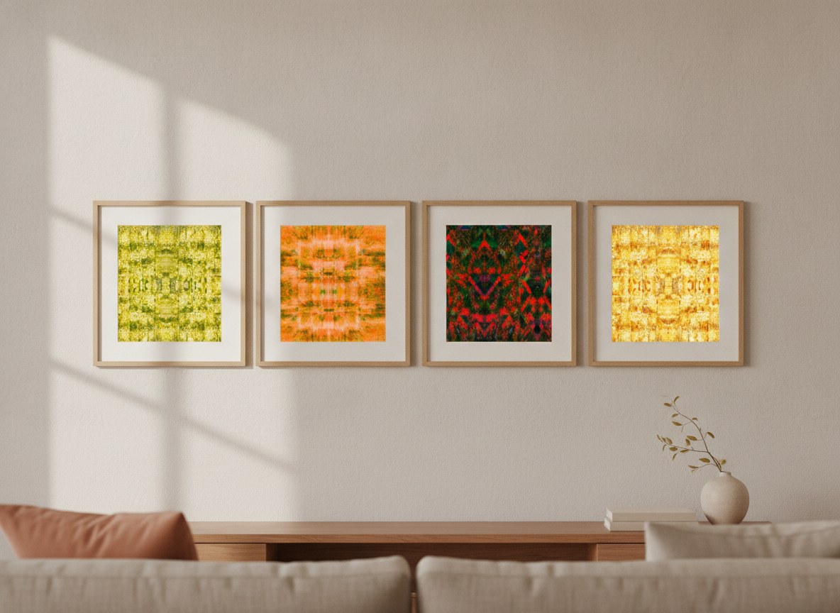 Evolving Digitality — gallery wall
