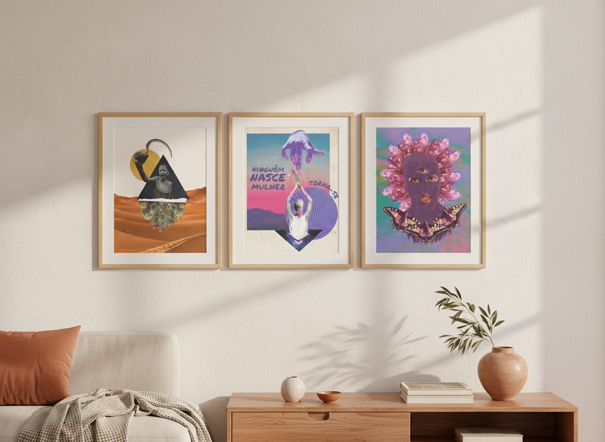 Feminine Resilience — gallery wall
