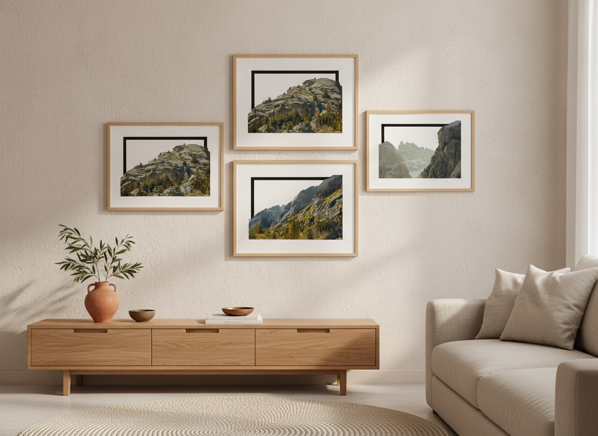 Summit Ascents — gallery wall