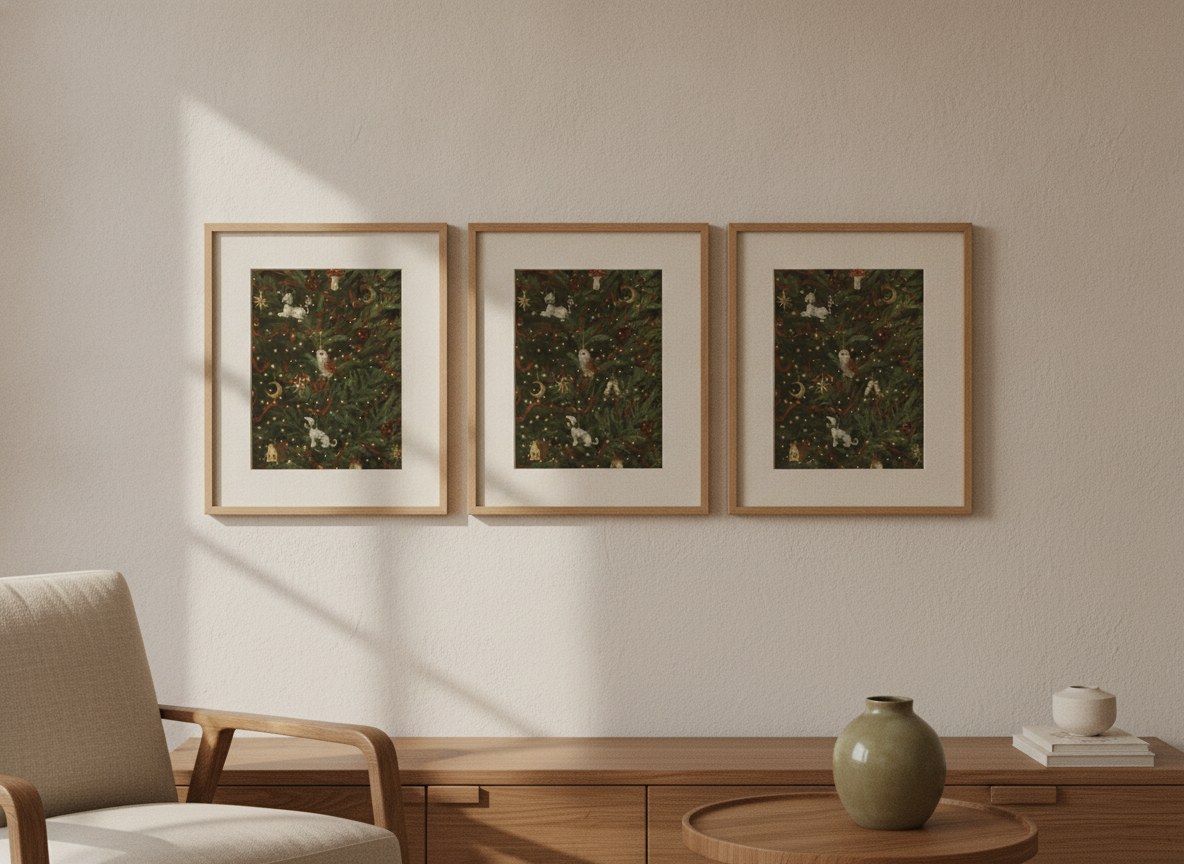Winter's Enchantment — gallery wall