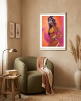 Girl framed in a tender room thumbnail