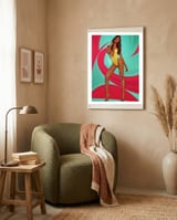 Girl framed in a tender room thumbnail