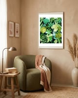 Rainforest Ii framed in a tender room thumbnail