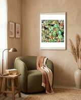 Garden Footsteps framed in a tender room thumbnail