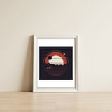 Solitude — framed, leaning against the wall thumbnail
